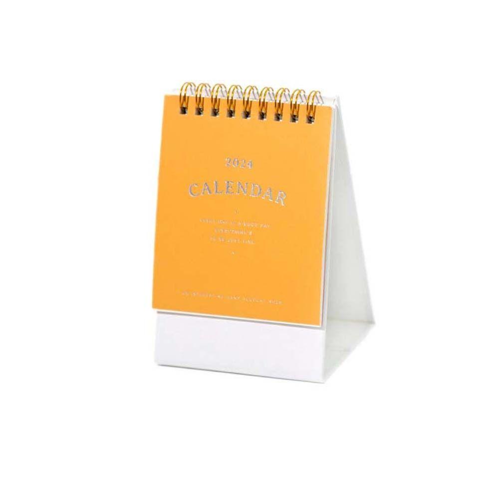

Ежедневник Настольный календарь Недельное расписание Настольный канцелярский товар Календарь на 2024 год Бытовой yellow-S