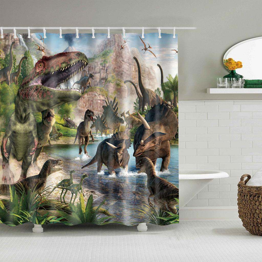 VIKAMA Nordic Inspired Instagram Style Starry Sky Pattern Shower Curtain Waterproof And Mould Resistant Bathroom Decorative Curt