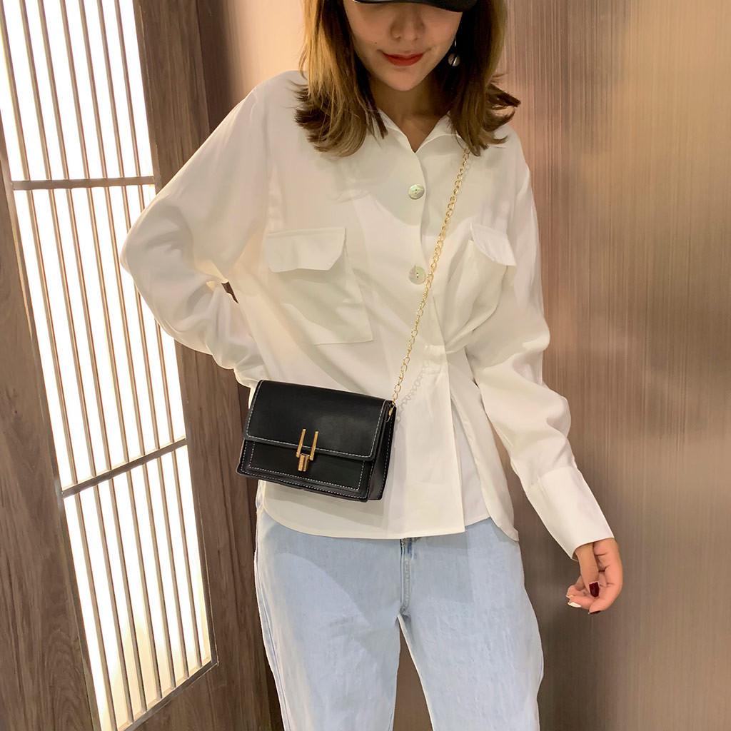 Damenmode Allzweck kleine quadratische Tasche Single Shoulder Messenger Bags