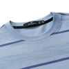 Men's 7A Antibacterial Cooling Striped Short Sleeve T-Shirt