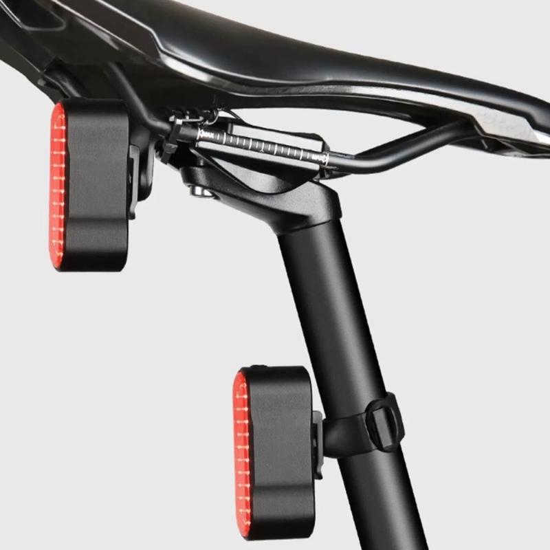 Bicycles Auto Brake Sensing Taillight Advanced Detectors Trail Charging Rear Light for Outdoor Cycling Security