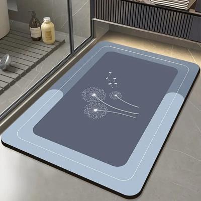 Bathroom Non-slip Mat Bathroom Door Mat Household Toilet Sink Absorbent Foot Mat Entry Door Mat