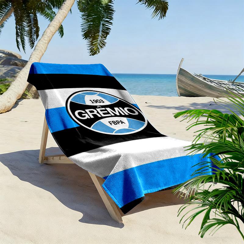 Grêmio Print Beach Towel, Large Soft Quick Dry Towel for Beach Camping Swimming