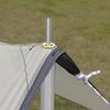1Set Extendable Tarps Support Whole Weather Camping Poles Segments Tent for Outdoor Shelters