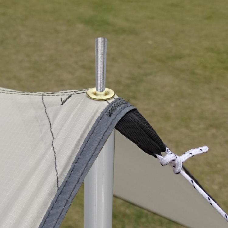 1Set Extendable Tarps Support Whole Weather Camping Poles Segments Tent for Outdoor Shelters