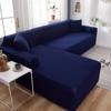 Solid Sofa Cover Living Room Elastic Sofa Cover Protector L Shaped Corner Sofa Cover Chaise