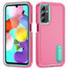 3 In 1 Heavy Armor Defend Phone Case For Samsung Galaxy A16 A06 A15 A14 A54 A26 A36 A56 A17 A27 A37 5G Plastic Frame TPU Cover