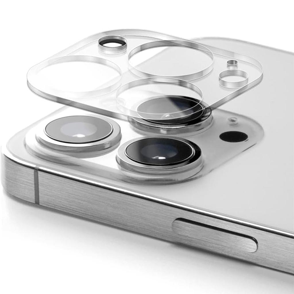 For iPhone 16 Pro/16 Pro Max One-Piece Phone Lens Film Clear Tempered Glass Lens Protector