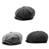 Wool Blend Octagon Hat For Men Women With Adjustable Fit For Winter Outdoor Casual Wear