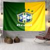 1PC Brazilian Football Federation Emblem Tapestry Hanging for Bedroom,Livingroom, Playroom,Decor Art Room Wall Tapestry Holiday and Birthday Gifts
