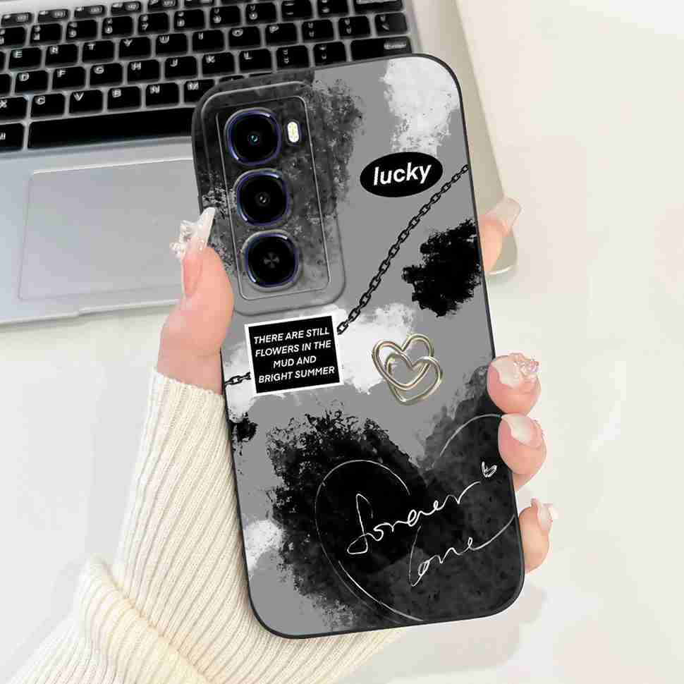 For itel City 100 4G C671L Case Cute Butterfly Rabbit Soft Silicone Back Cover For ITEL City100 4G 6.75" Fashion Bow Phone Shell