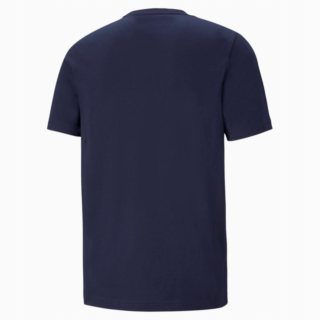Y7413 T-shirt men's PUMA 586666 06 navy blue XS