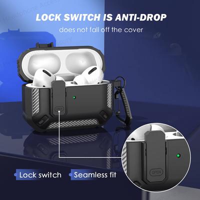Etui na AirPods Pro 2025 z zestawem do czyszczenia Luksusowe etui ochronne TPU zapobiegające upadkom na AirPods Pro 3. / 2. generacji