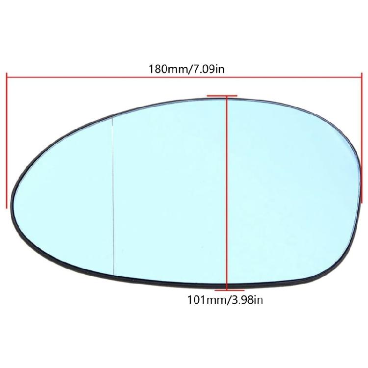 51167145267 Side Heated Rear View Reflector Glasses For E92 E91 E93 E82 E88 E86 E85