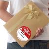 500 Stück Valentinstag Siegelaufkleber 50mm Beschreibbare Runde Siegelaufkleber Selbstklebendes Verpackungsetikett für Umschlagkarte