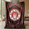 FC St. Pauli Voetbal Print Flanellen Deken, Zachte Warme Lichte Plaid voor Bank Bed Kamperen