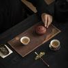 Miao Zhu Xuan Handcrafted Plant-Dyed Bamboo Linen Tea Mat - Retro, High-Grade, Heat-Insulating.