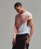 ERER [Un] Diagonal Crop Knit Pink