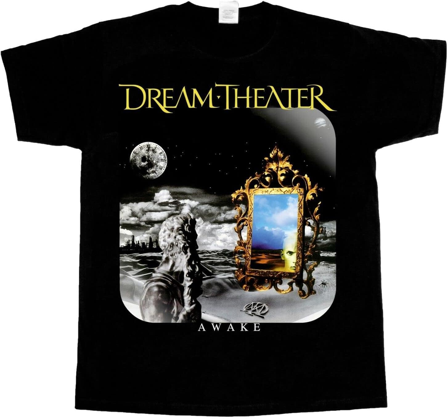 Dream Theater Awake Short - Long Sleeveen T Shirt Black XXL XL