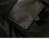 Men's 2019 Autumn/Winter Slim Fit PU Leather Motorcycle Jacket with Oblique Zipper and Lapel Design
