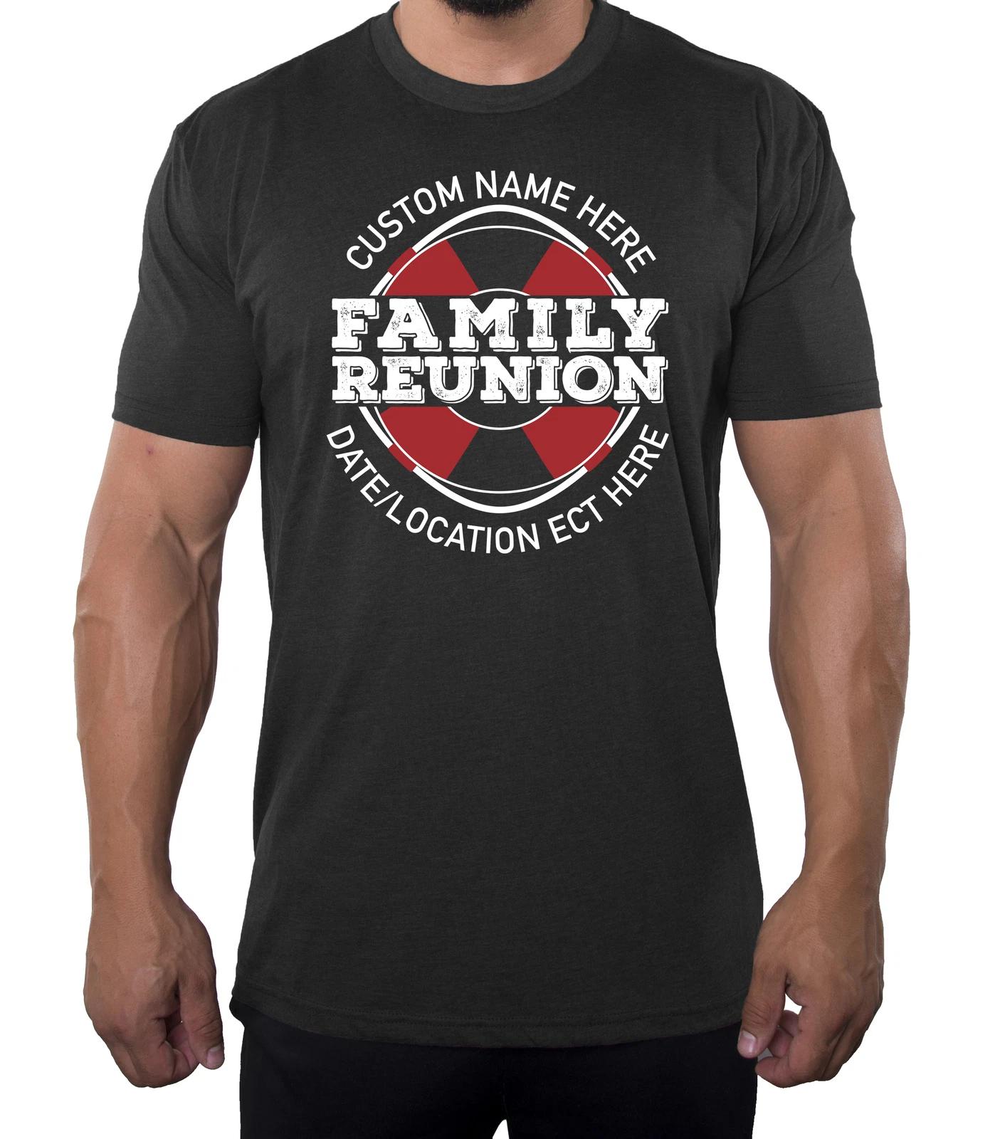 Life Raft with Custom name and Date- Family Reunion Men s T-Shirts 3XL