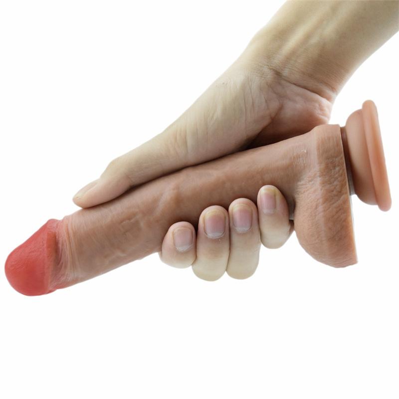 Dildo Woman Super Soft Super Large Manual Silicone Sucker Simulation Penis Fake Chicken Props Super Soft for Women