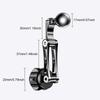Car Air Outlet Hook Clamp 17mm Ball Head Extended Metal Base For Car Air Vent Clip Mount Car Phone Holder Extension Rod