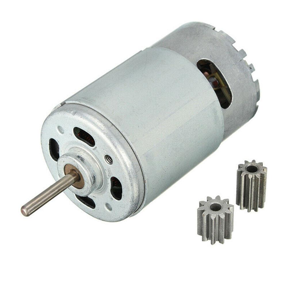 Gear DC Motor Spare Car Easy Installation Parts Permanent Magnet Replacement Accessories Brushless 45W 80*35mm