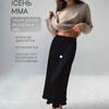 WB Silk Satin Midi Skirt