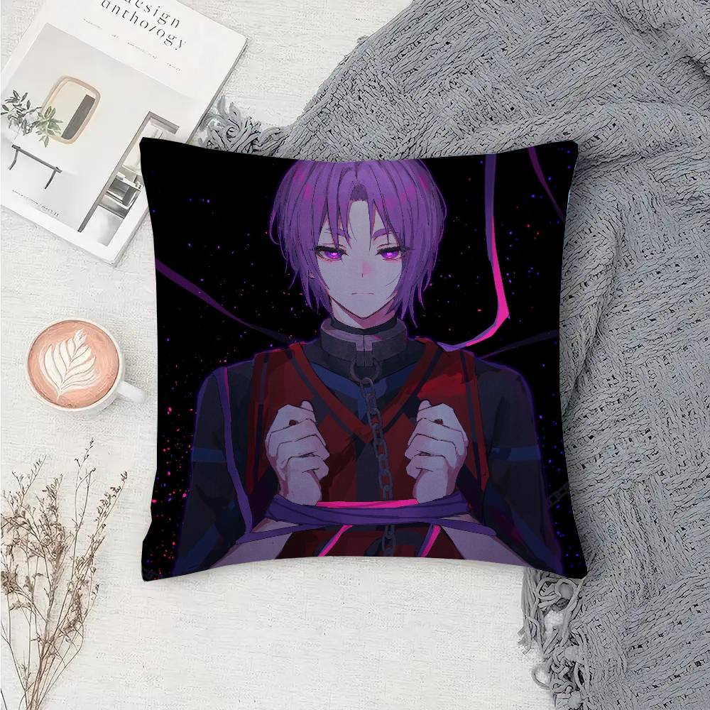 Reo Mikage Anime Blue Lock Pillow Case Sofa Cushion Cover Room Home Decoration