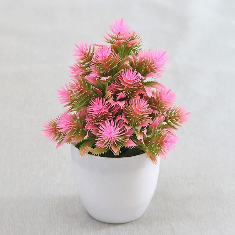 Nordic Simulation Plant Floral Potted Ins Indoor Home Decoration Living Room Desk Decoration Artificial Flower Ideas