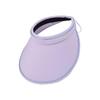 Summer sunscreen sunshade empty top hat Korean version versatile pearl hat women's vinyl big eaves headband sun hat