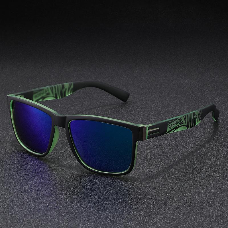 2024 Euro-American Men's Retro Square Polarized Sunglasses D518