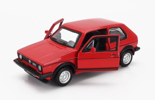 Bburago Volkswagen Golf MKI GTi 1979 (Red) 1/32 Scale Diecast Model Car
