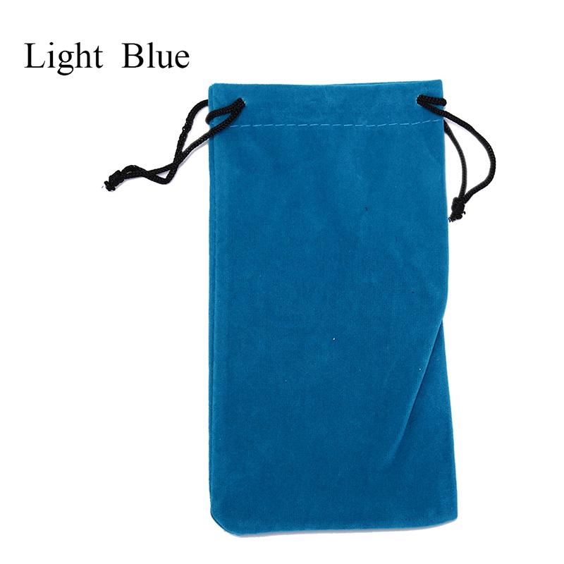 Leather Fabric Sunglasses Jewelry Bag Glasses Bag