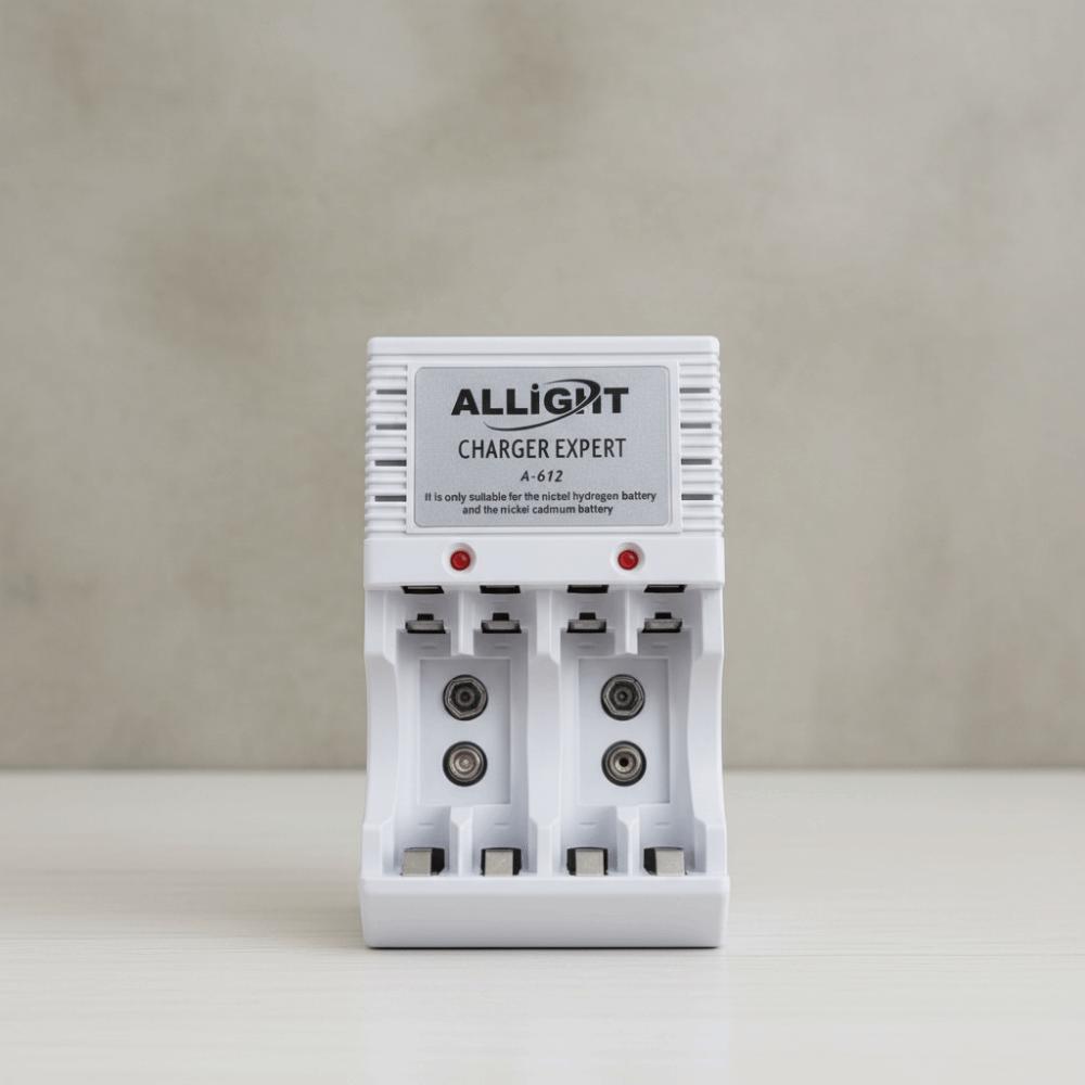 Smart Battery Charger Rechargeable Battery Charger Convertible Charger Universal Compatibility AA Battery Charger 2-Slot Design