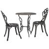 Day and Night - Day and Night Garden Bistro Table and Chairs 3 Pieces Cast Aluminum
