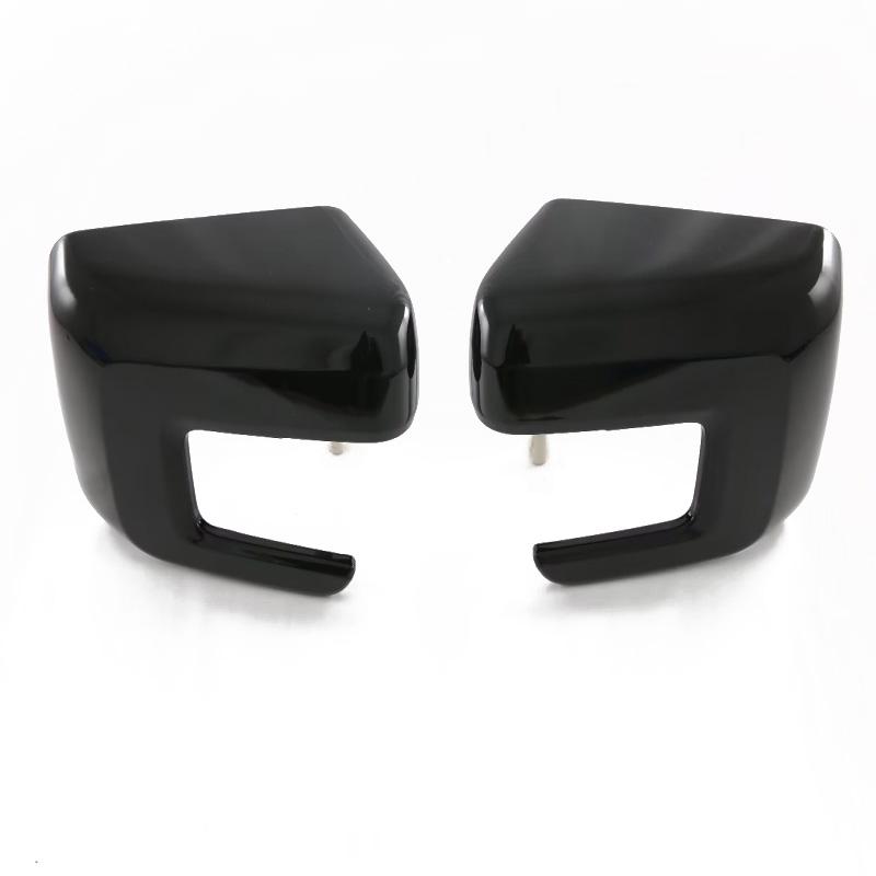 ABAIWAI For Ford F150 F-150   ABS Auto Front Side Rearview Glass Mirror Cover Trims Frame Rear View Caps Cover