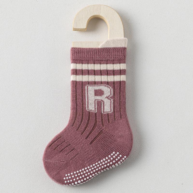 Newborn & Toddler Non-Slip Floor Socks: Spring/Summer Style with Waistband
