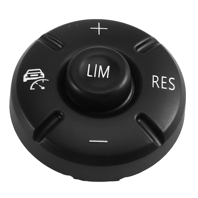 Cruise Control Button Cover Steering Wheel Switch Cover Trim Steering Wheel Switch Cover For MINI-AD39 Black A