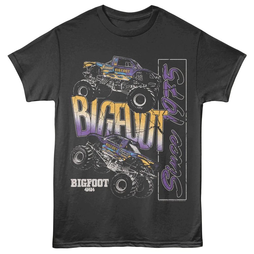 Bigfoot Monster Truck Since 1975 Two Different Angles Men s T Shirt L