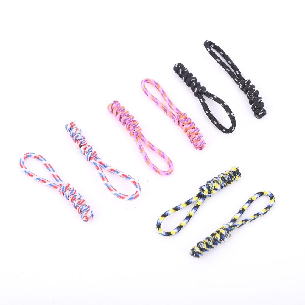 Cross-Border Paracord Keychain Zipper Repair Rope Pendant for Outdoor Bags
