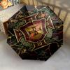 Royal Emblem Heritage Folding umbrella durable Suitable for all seasons travel light printing