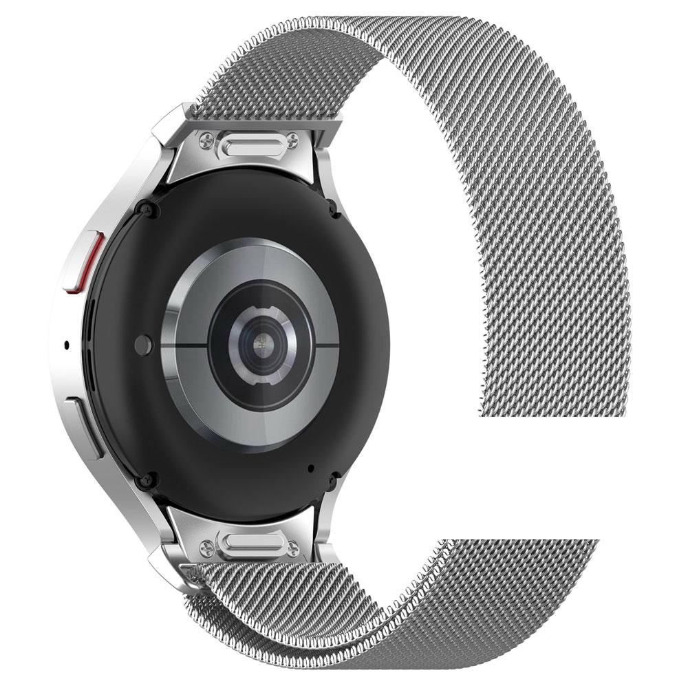Quick Fit Milanese No Gaps Watchband for Samsung Galaxy Watch 7 FE 6 5 4 Classic 43mm 47mm 40mm 44mm 42 46mm Magnetic Loop Strap
