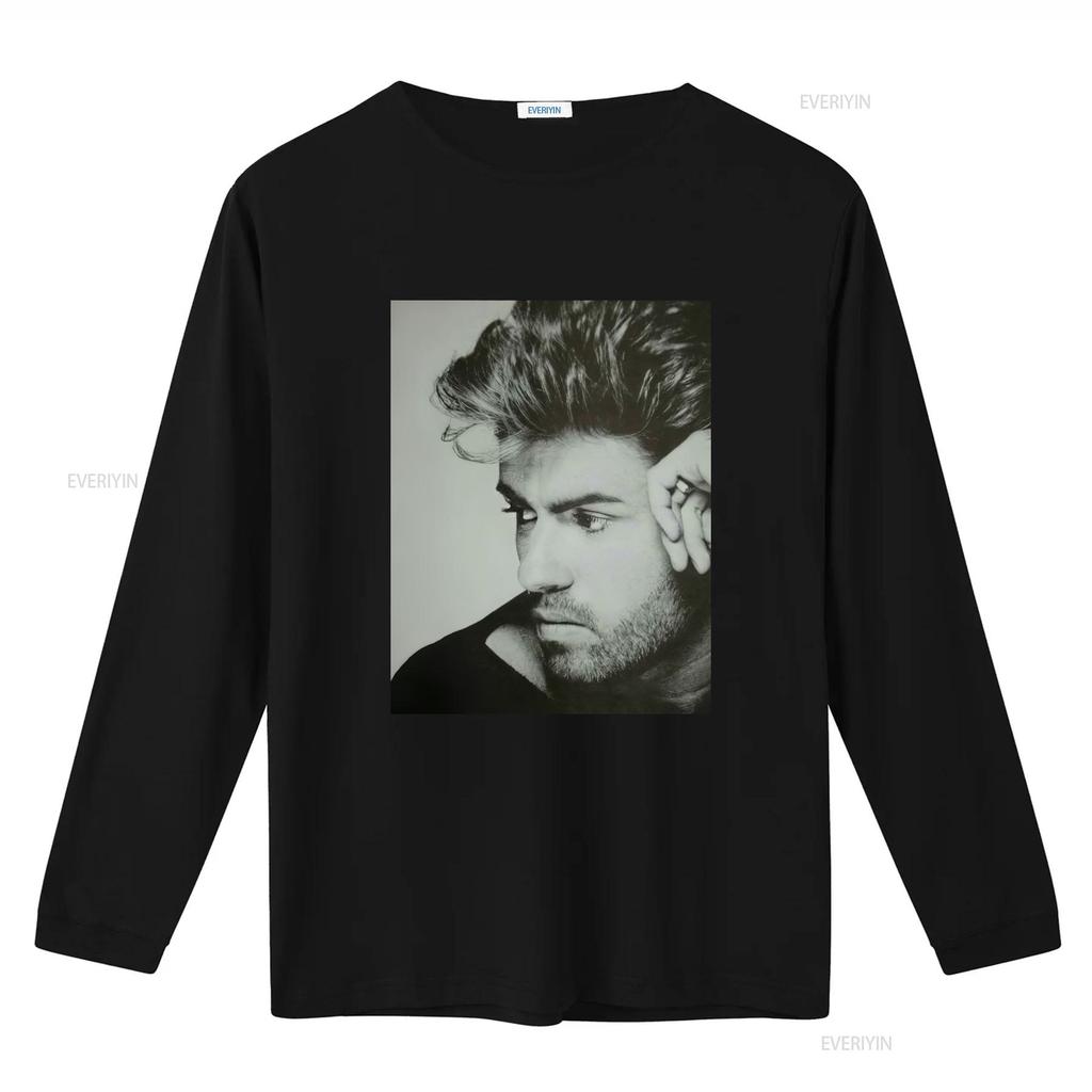 George Micharl Careless Whisper Ultra Cotton T Shirt Vintage Washed Fashion Breathable Soft Graphic Comfortable Casual Slightly