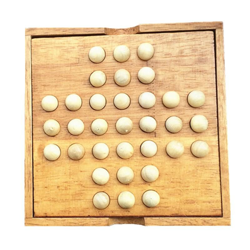 Wooden Puzzle Toy: Intellectual Number Game, Irregular Platter, Kongming Lock, Luban Ball, and Color-Matching Chess Set