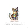 Acrylic Animal Decor 2D Flat Sign Attractive Table Decoration Ornament for Restaurant Cabinet