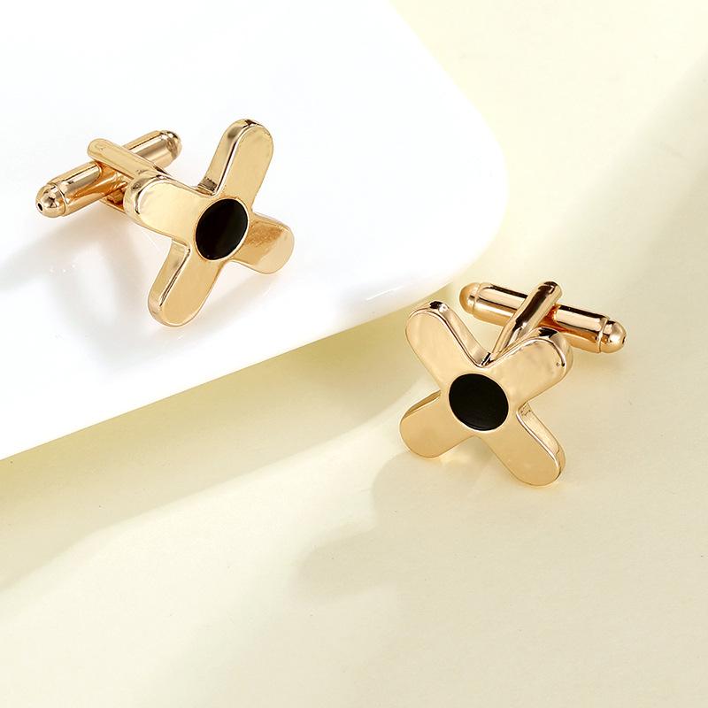 

Премиальные мужские запонки золотого цвета в модном стиле, шикарный дизайн, запонки из сплава, пуговицы для свадьбы, банкета, церемонии, рубашки, циркон