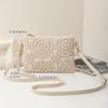 Mini Hollow Weaving Bag with Wrist Strap and Coin Wallet, Teen Crossbody Bag, Multi-Functial Small Unique Square Shoulder Bag