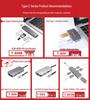 USB 3.0 Desk Hub with SD/TF Card Reader for Office Desktop